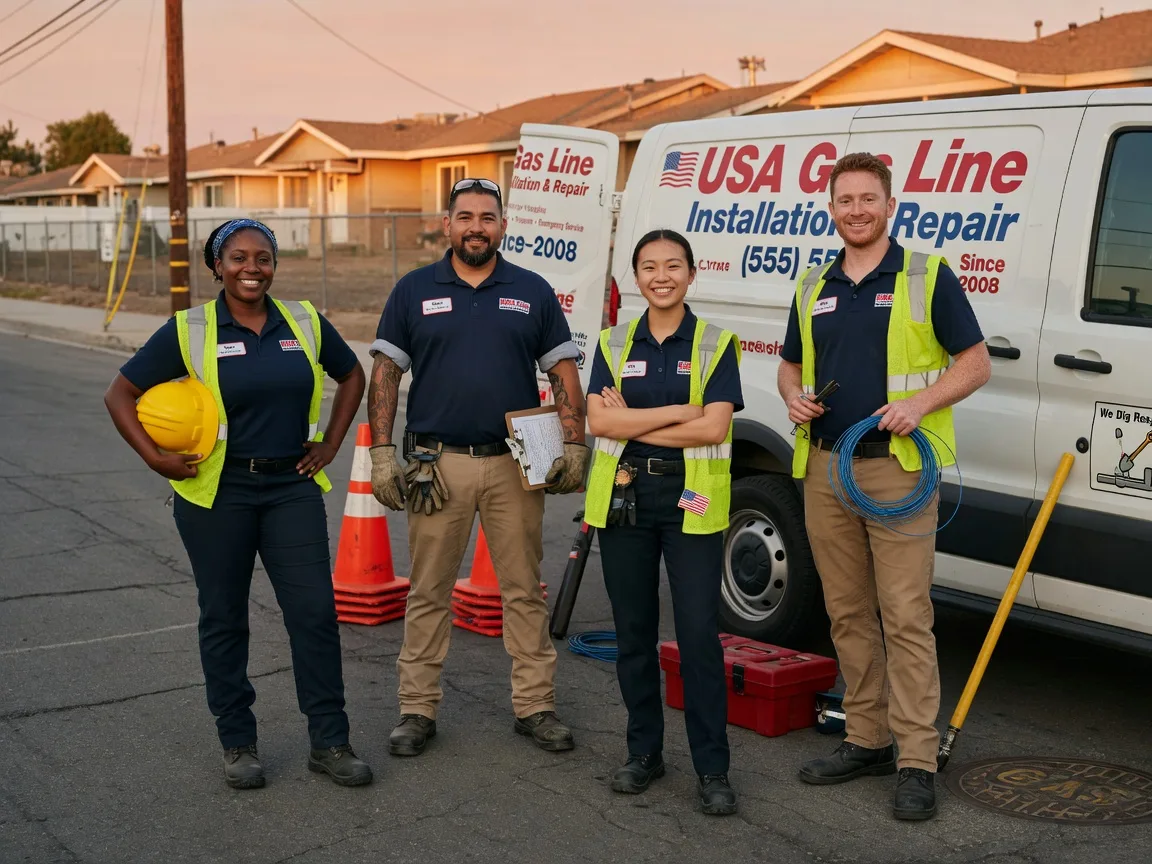 Gas Line Installation company in Timberlake, NC